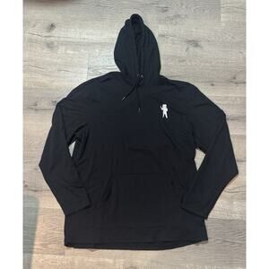 Barstool Sports Spaceman Black Hoodie 2XL District Moon Man Astronaut